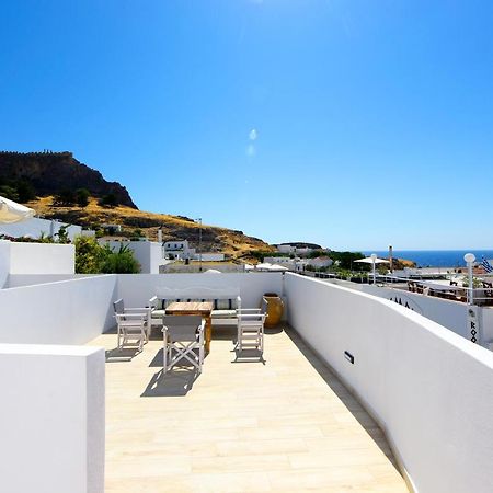 Pera Houses 2-Bedroom In The Center Of Lindos Esterno foto