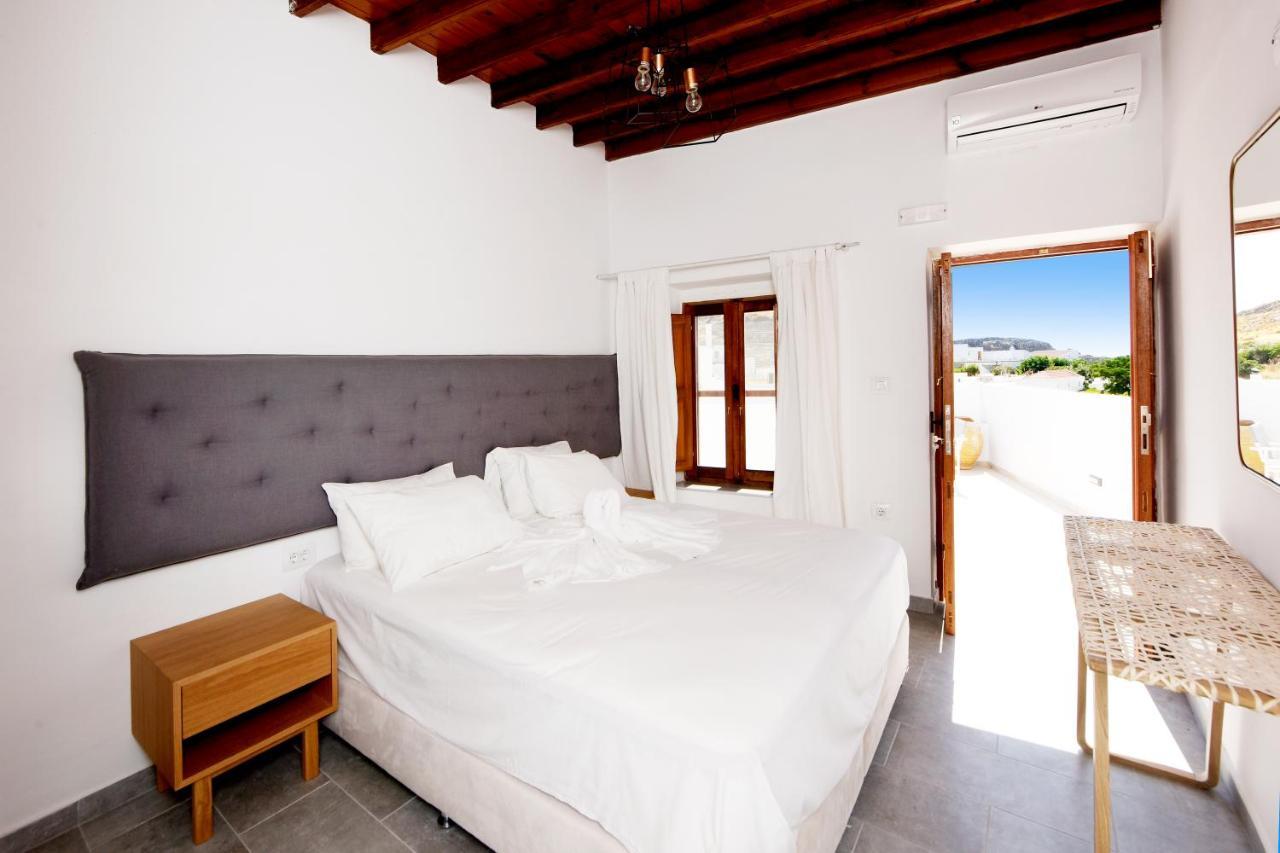 Pera Houses 2-Bedroom In The Center Of Lindos Esterno foto