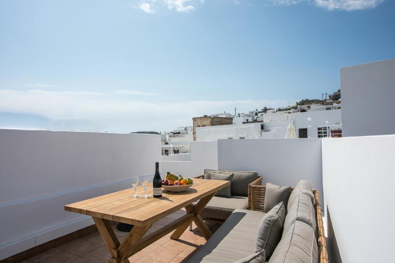 Pera Houses 2-Bedroom In The Center Of Lindos Esterno foto