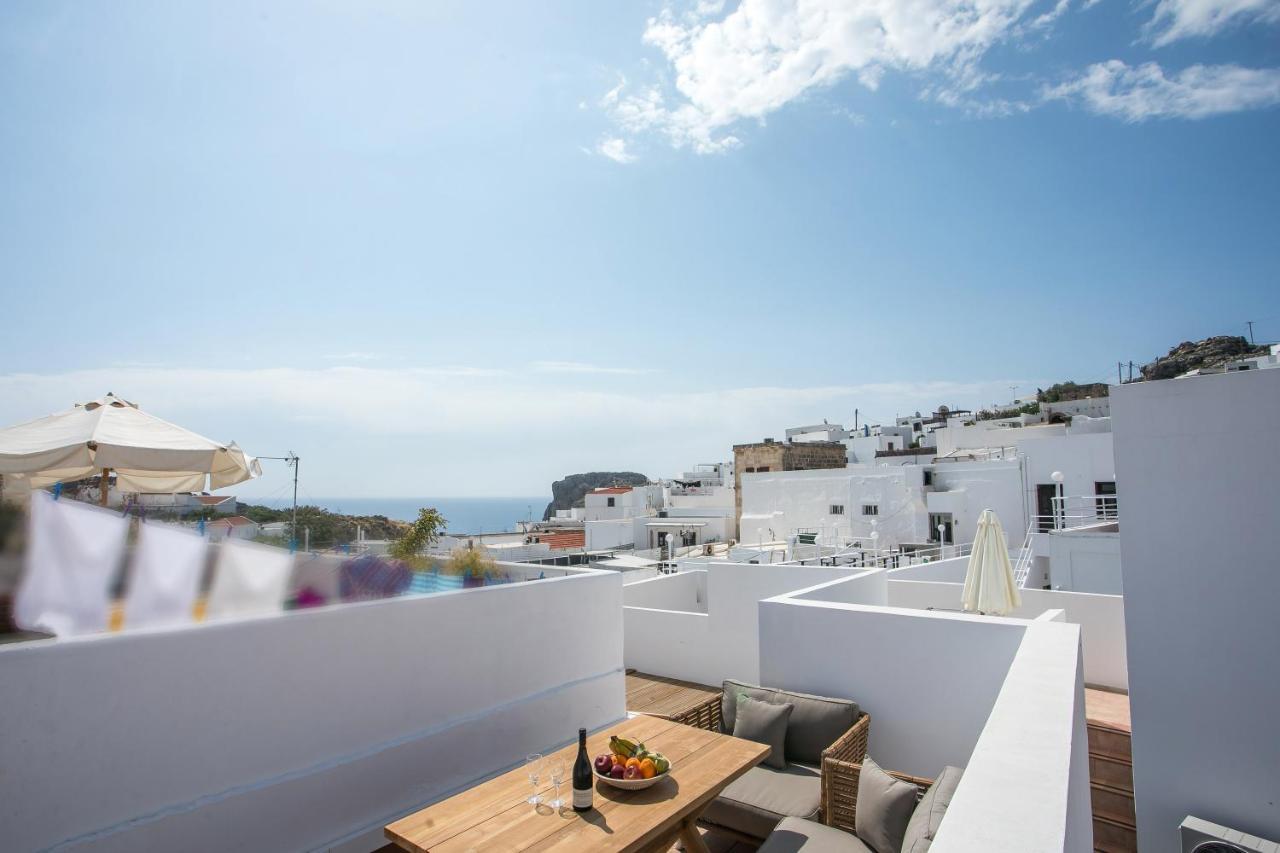 Pera Houses 2-Bedroom In The Center Of Lindos Esterno foto