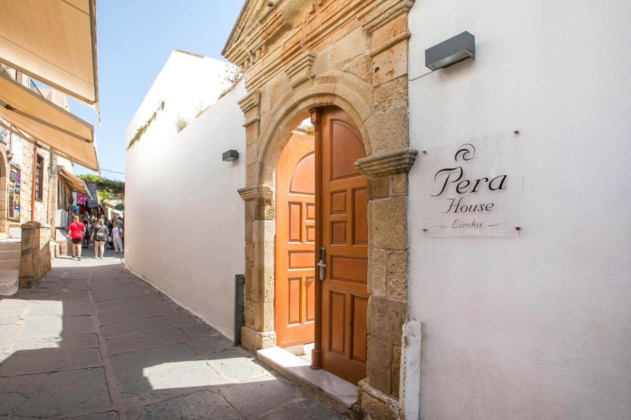 Pera Houses 2-Bedroom In The Center Of Lindos Esterno foto