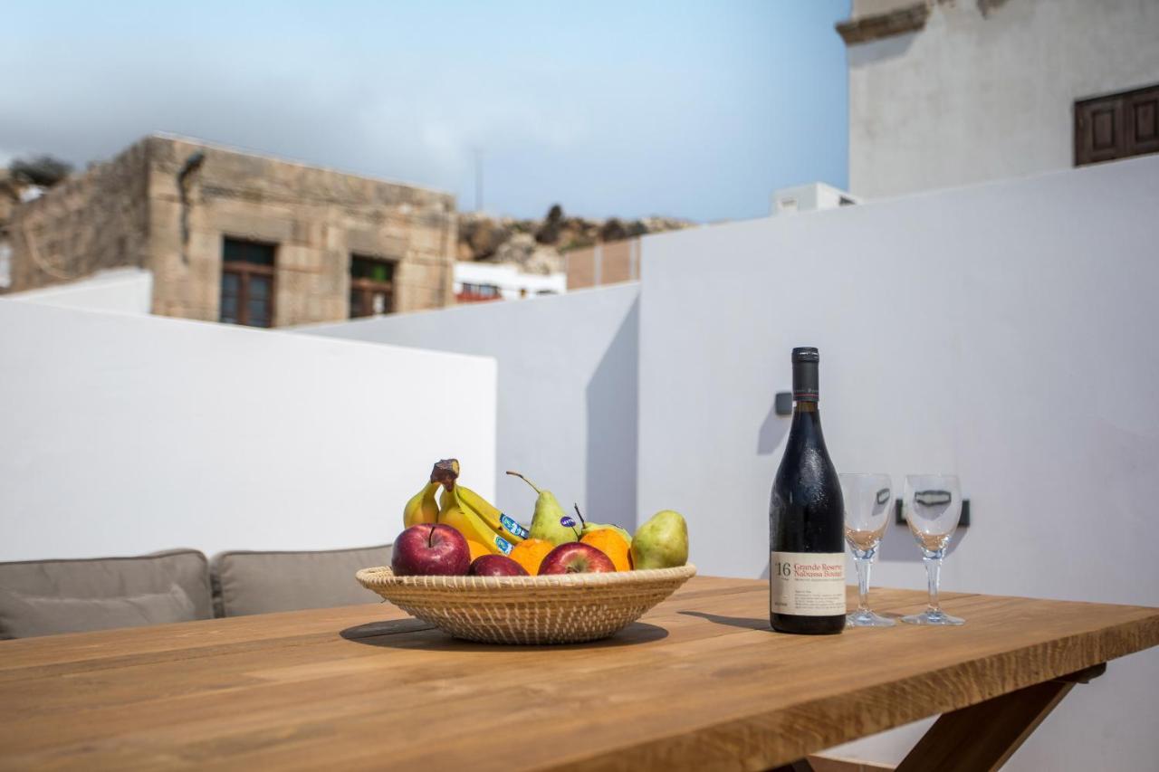 Pera Houses 2-Bedroom In The Center Of Lindos Esterno foto