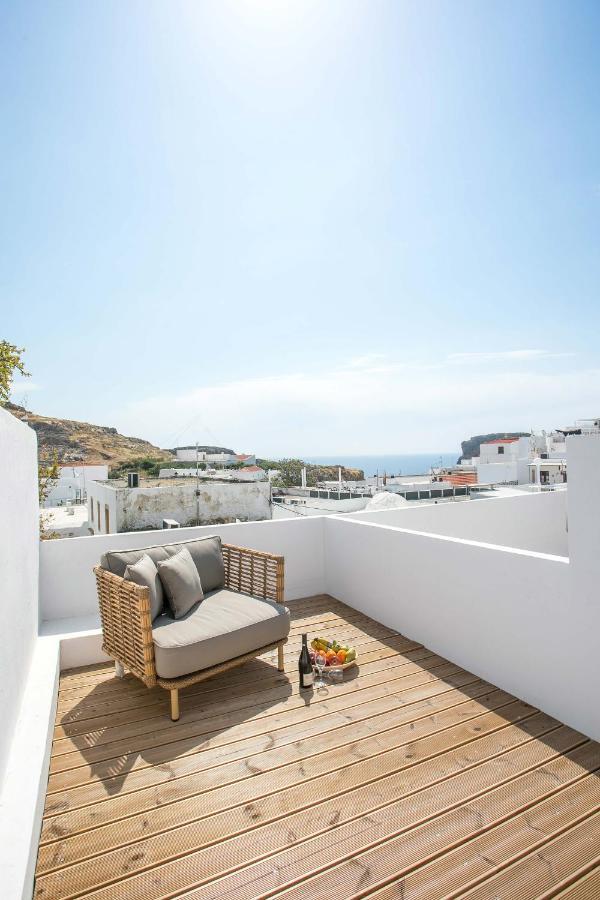 Pera Houses 2-Bedroom In The Center Of Lindos Esterno foto
