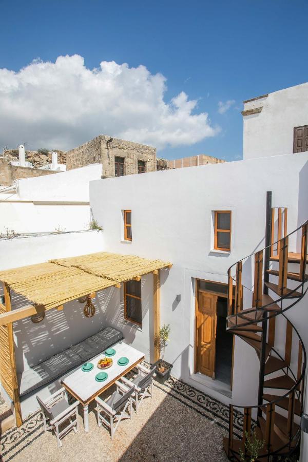Pera Houses 2-Bedroom In The Center Of Lindos Esterno foto